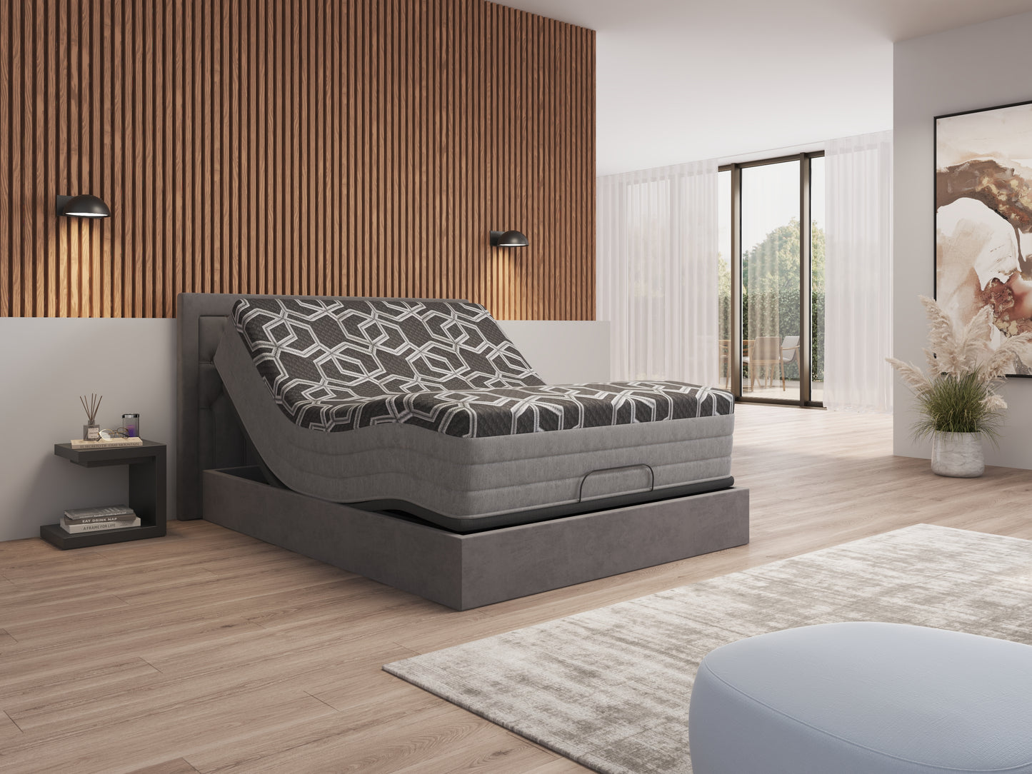 Full Size Foam Spring Mattress - 14 Inch Plush for Bedroom