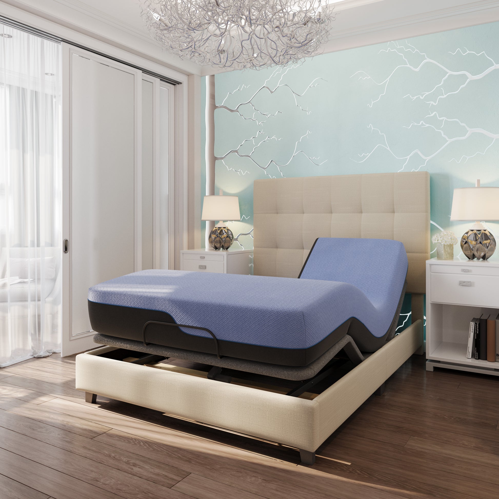 Refresh 12 inch Flex Top Hybrid Cooling GelCare Memory Foam and Coil Adult Mattress, Queen Size