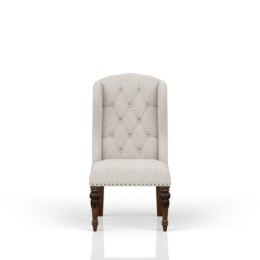 Upholstered Wing Host Chair