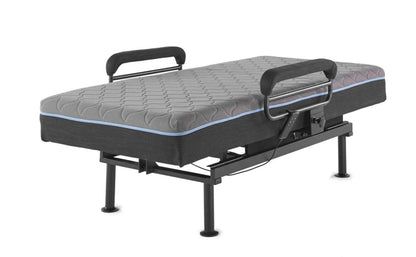 Blue Metal Adjustable Bed Twin XL Lift Bed