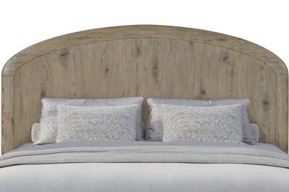 Queen Knotty Oak Bed Frame - Solid Wood MDF