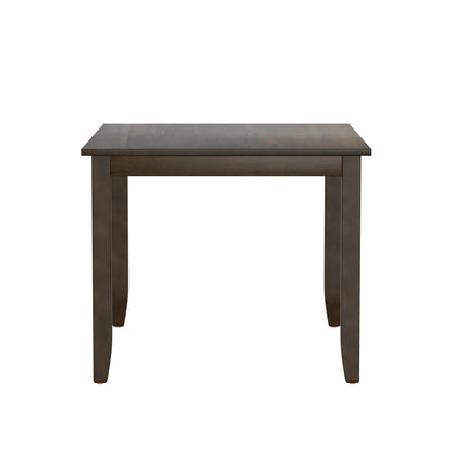 Brown 5 Piece Dining Table Set - Engineered Wood