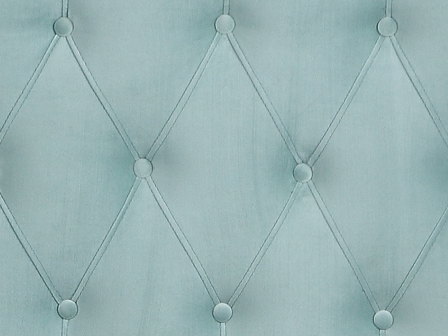 Blue Twin Upholstered Bed - Comfortable Guest Room Style