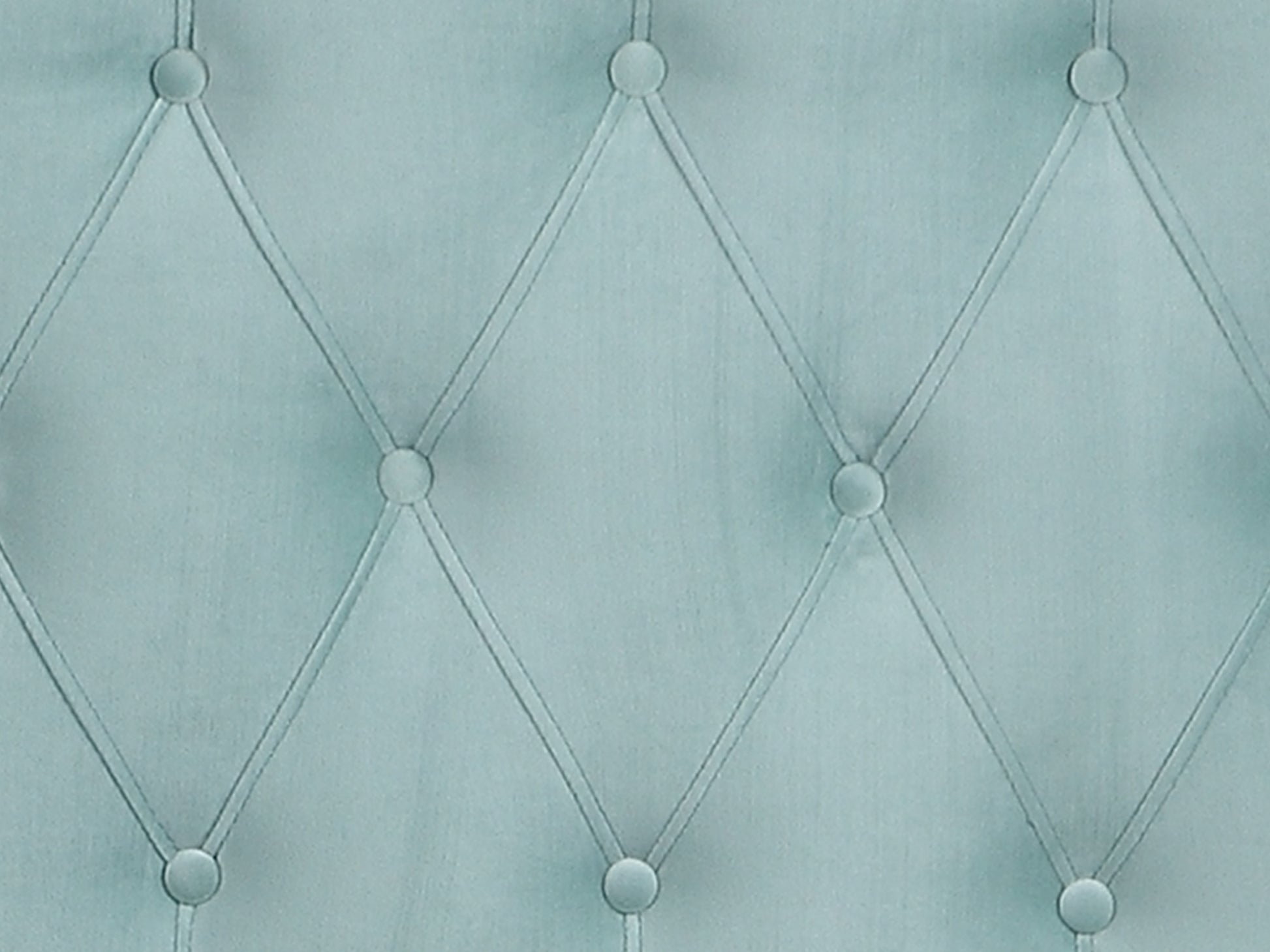Blue Twin Upholstered Bed - Comfortable Guest Room Style