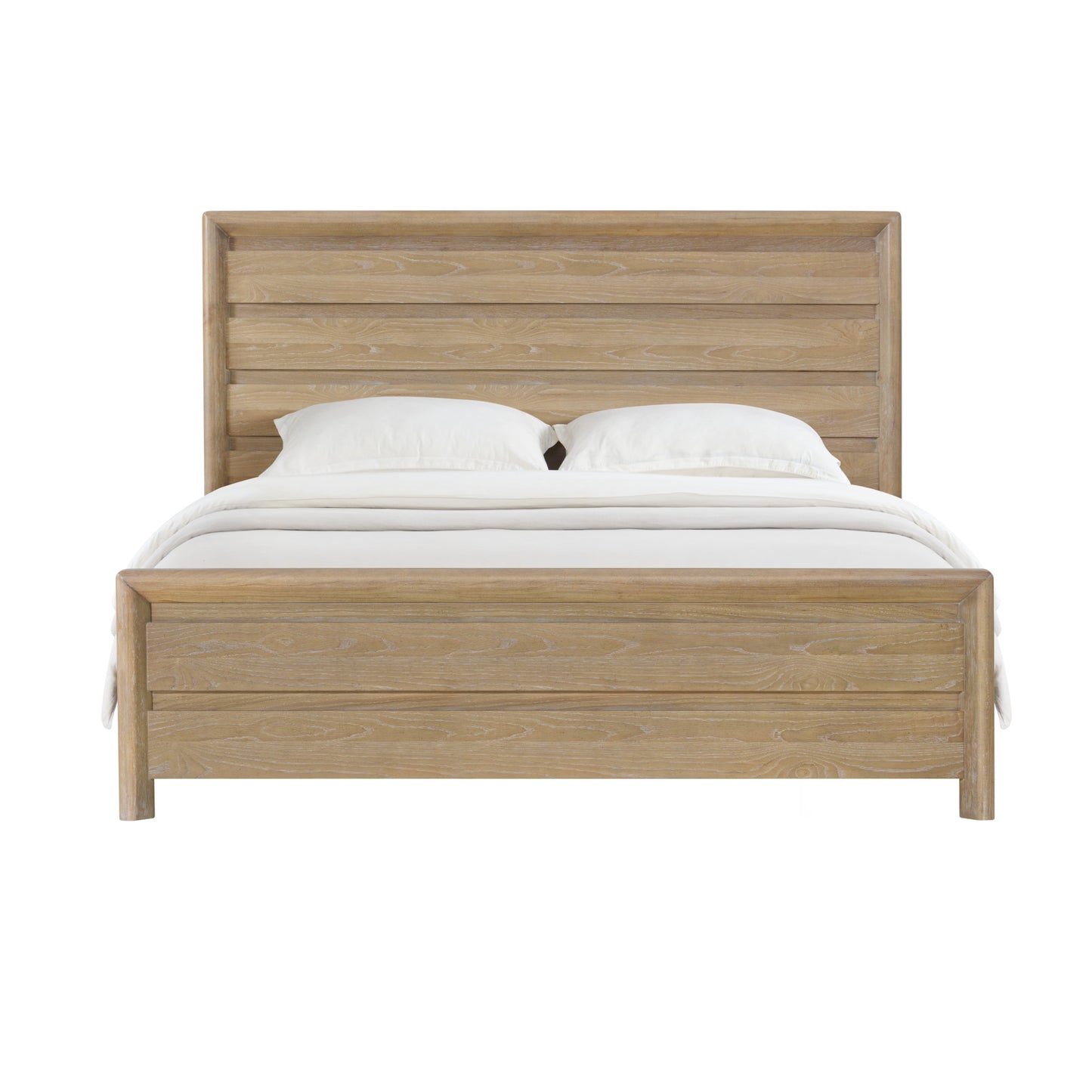 Tan Queen Panel Bed - Simple & Stylish Bedroom Furniture