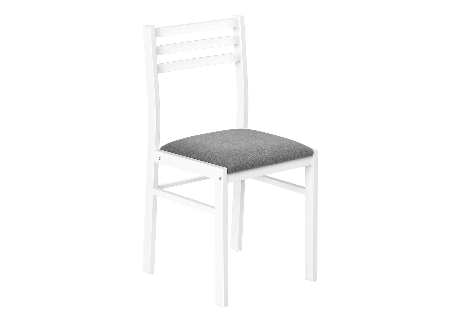 Small White Drop Leaf Dining Table Set - 3 Piece Kitchen Table for Dining Room