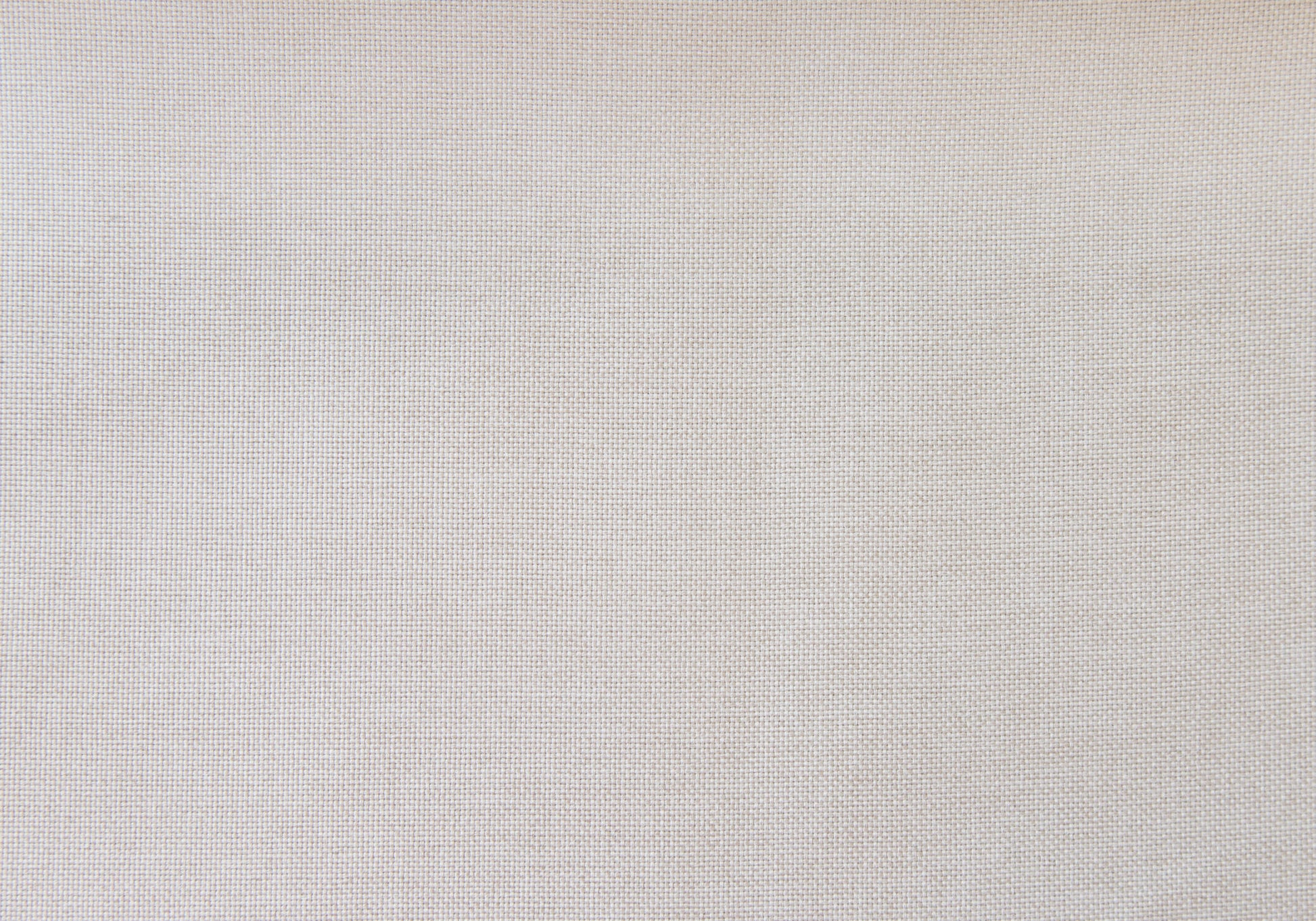 Full Size Beige Upholstered Bed Frame with Linen Look Fabric