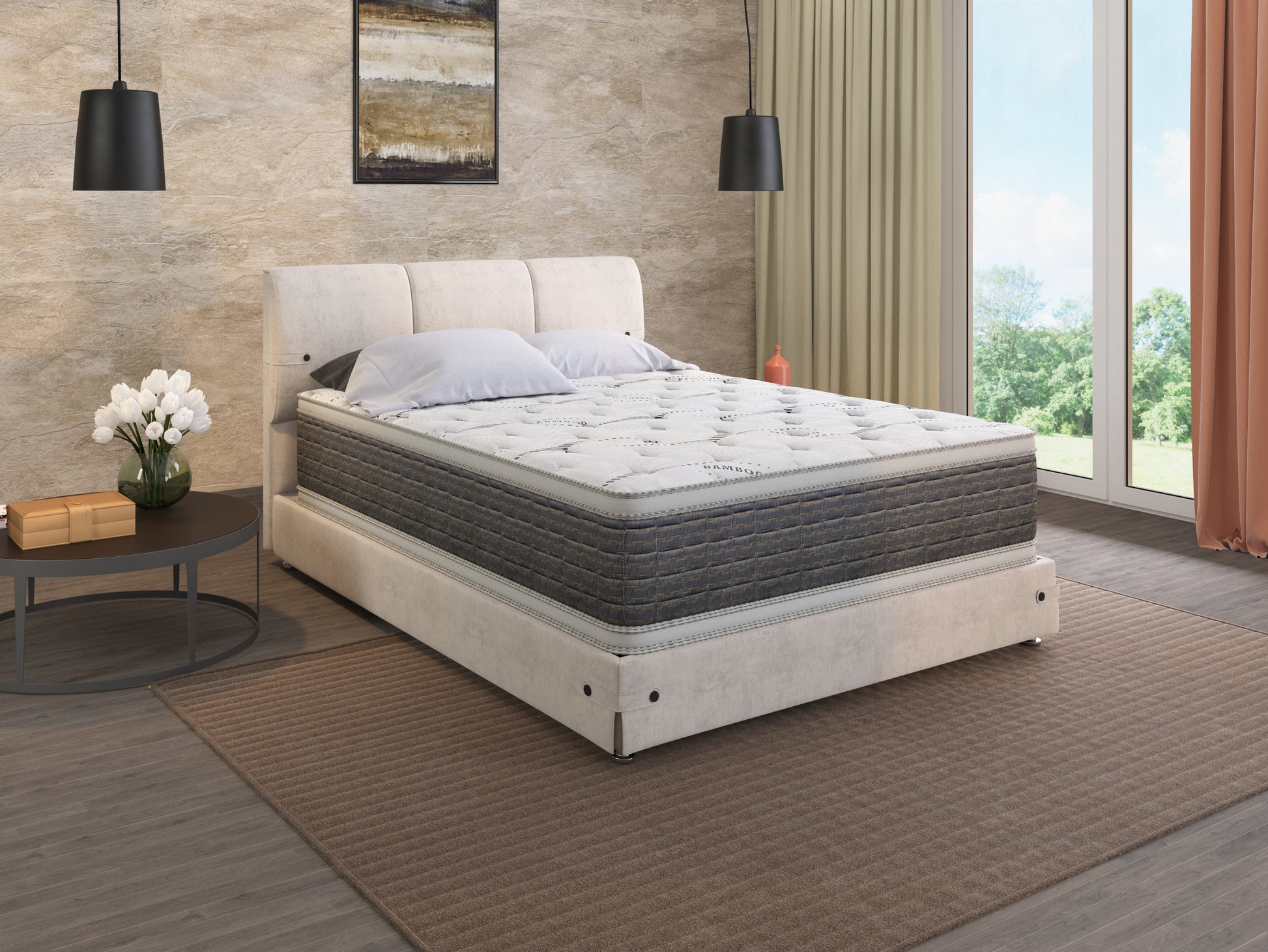 14.5" DreamFlex CoolTouch Cover Two Sided Pillow Top King Mattress