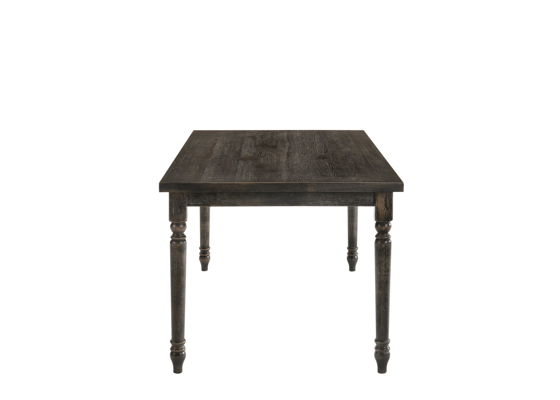Gray Dining Table Set - 7 Chairs for Kitchen Dining Rooms