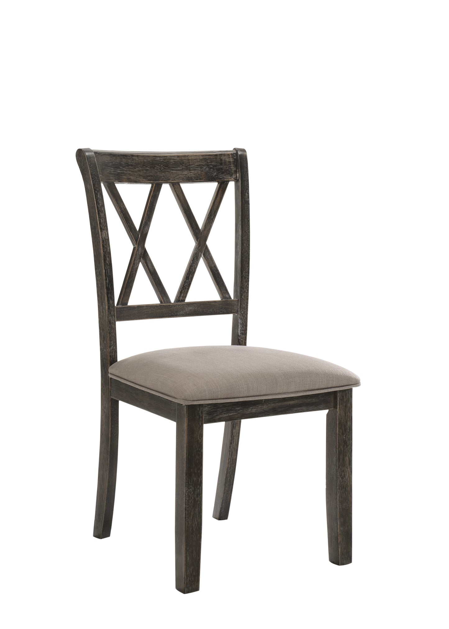 Gray Dining Table Set - 7 Chairs for Kitchen Dining Rooms