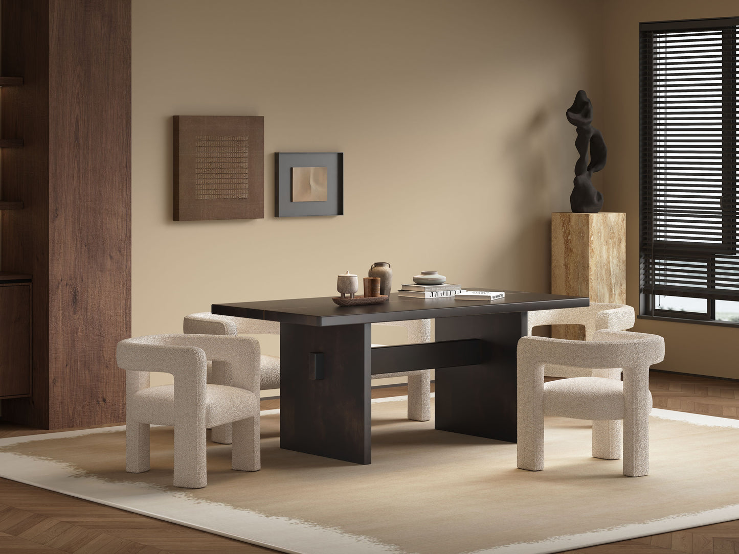 Jaramillo & Lomas 5 PCS Dining Room Set