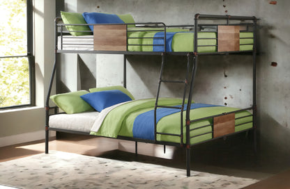 Brantley Bunk Bed - Black & Dark Bronze XL/Queen