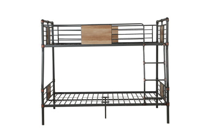 Brantley Bunk Bed - Black & Dark Bronze XL/Queen