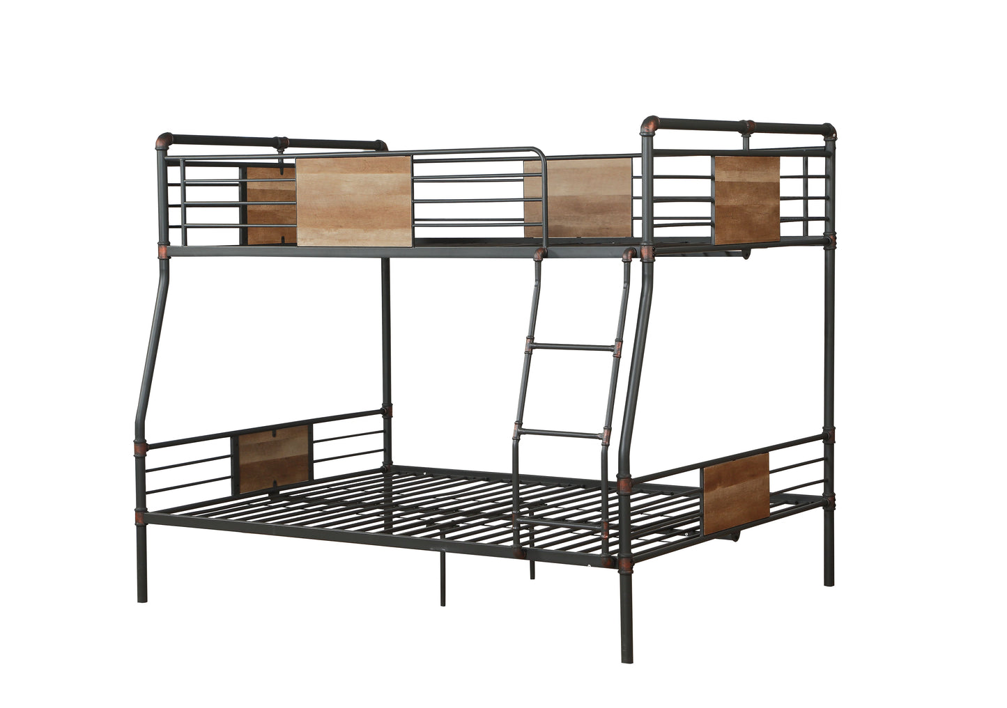 Brantley Bunk Bed - Black & Dark Bronze XL/Queen
