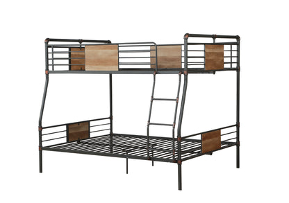 Brantley Bunk Bed - Black & Dark Bronze XL/Queen