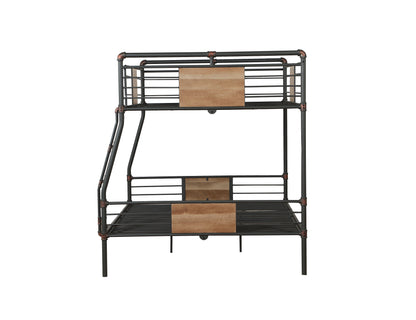 Brantley Bunk Bed - Black & Dark Bronze XL/Queen