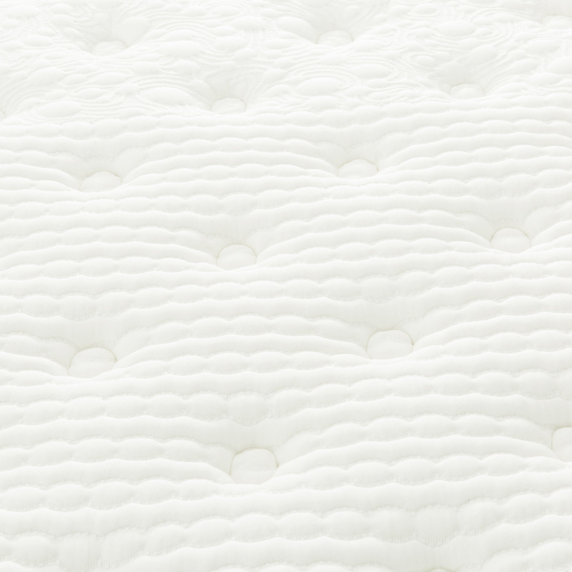 Queen Size Hybrid Mattress - White, Cooling Memory Foam for Bedroom