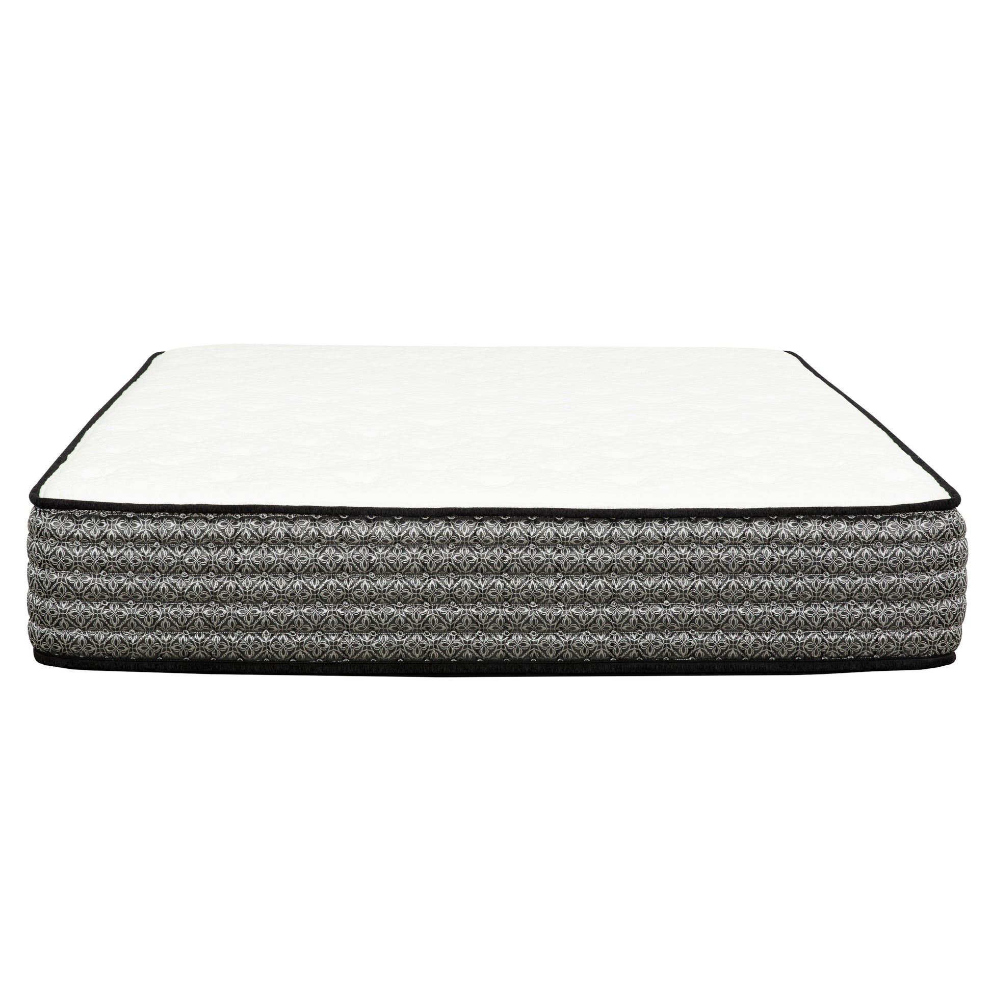 12" Queen Size Hybrid Mattress, Plush Top Gel-Memory Foam & Pocket Spring Mattress, Cooling Technology, Low Motion Transfer