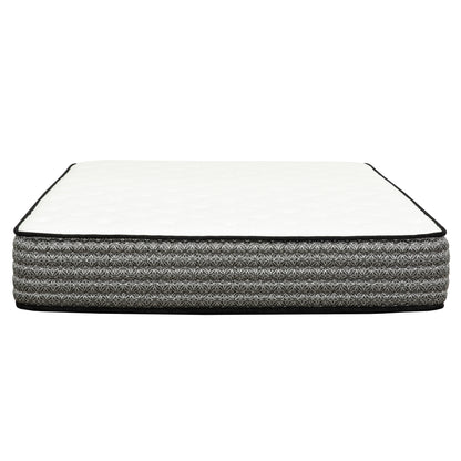 12" Queen Size Hybrid Mattress, Plush Top Gel-Memory Foam & Pocket Spring Mattress, Cooling Technology, Low Motion Transfer