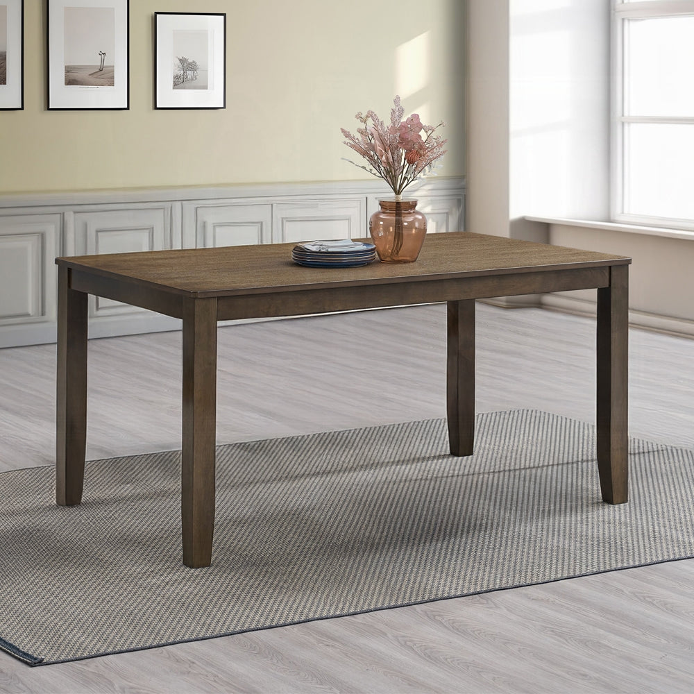 Walnut Dining Table Set - Seats 4 for Kitchen Dining Rooms