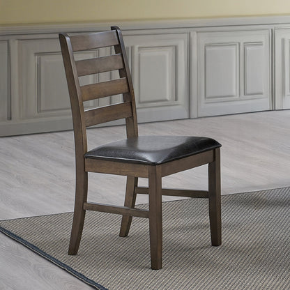 Walnut Dining Table Set - Seats 4 for Kitchen Dining Rooms