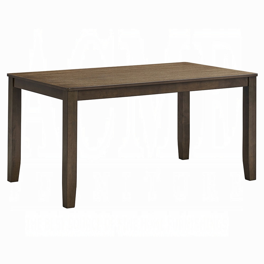 Walnut Dining Table Set - Seats 4 for Kitchen Dining Rooms
