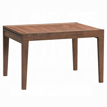 Walnut Extendable Dining Table Set for Dining Room