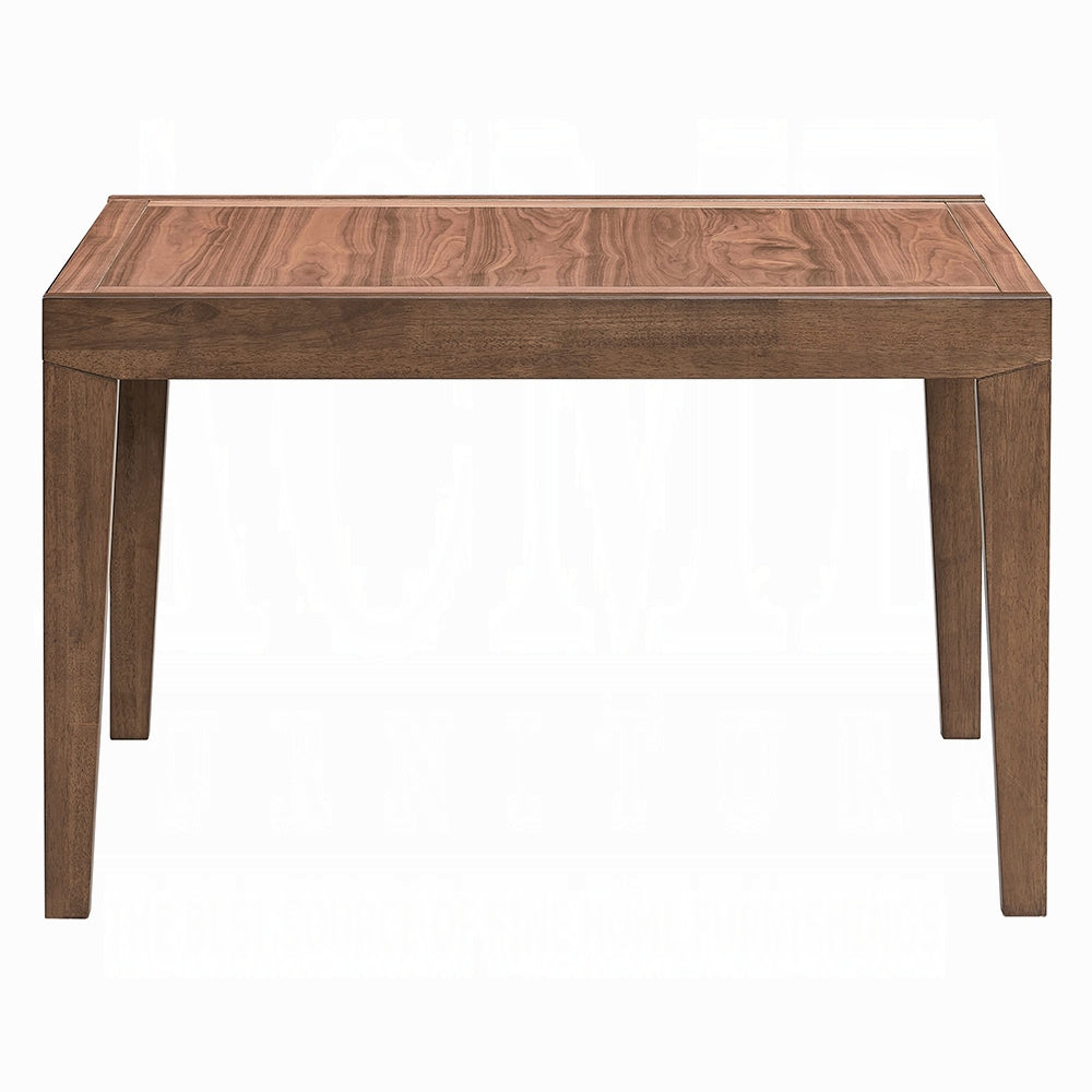 Walnut Extendable Dining Table Set for Dining Room