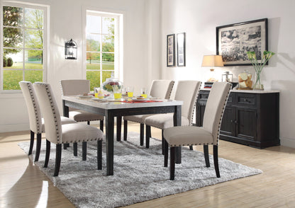 Oak Side Chairs Set of 2 - Contemporary Dining Chairs for Dining Room