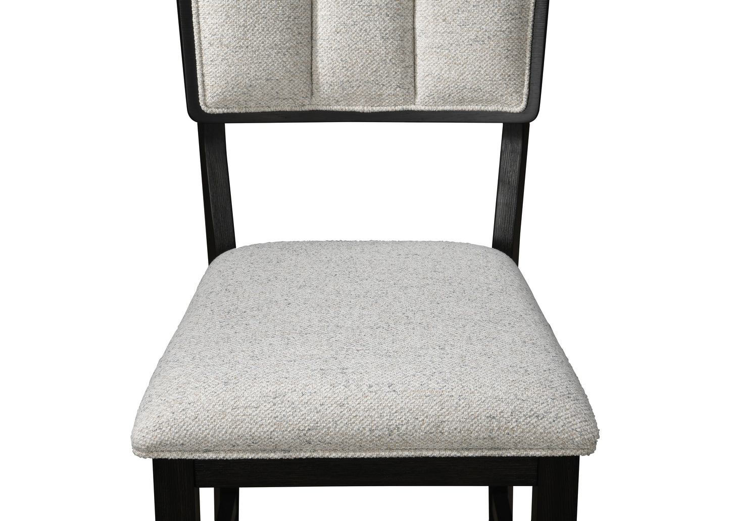 Gray Farmhouse Dining Room Bar Stools Set of 2 Wood Chairs
