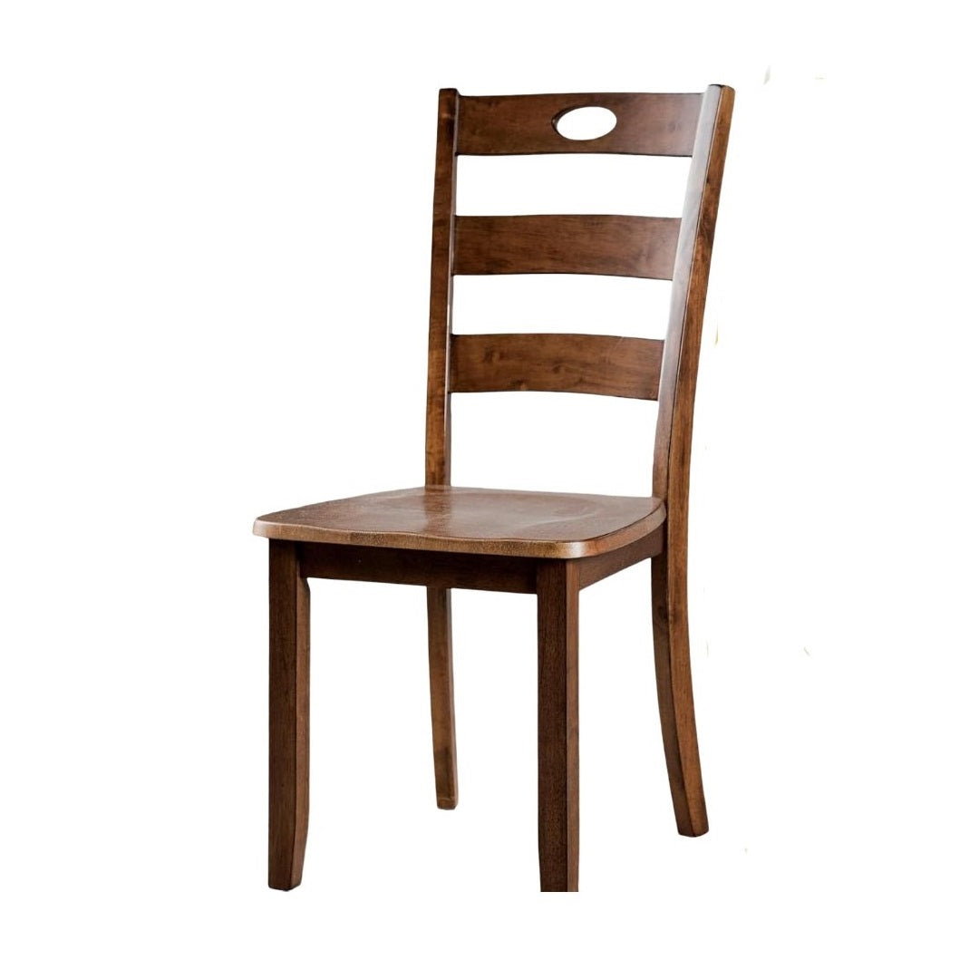 Square Walnut Dining Table Set - Seats 4