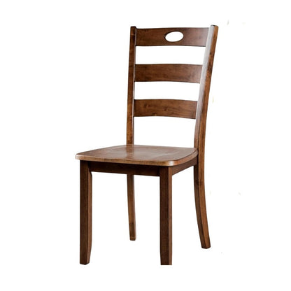 Square Walnut Dining Table Set - Seats 4