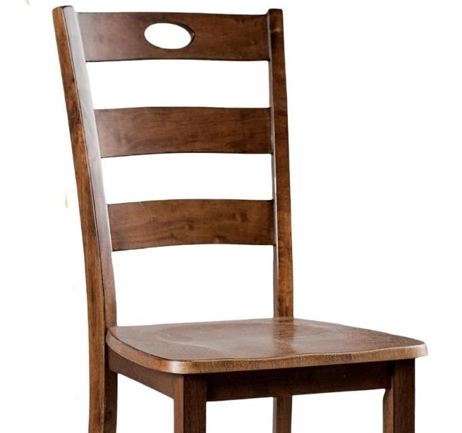 Square Walnut Dining Table Set - Seats 4