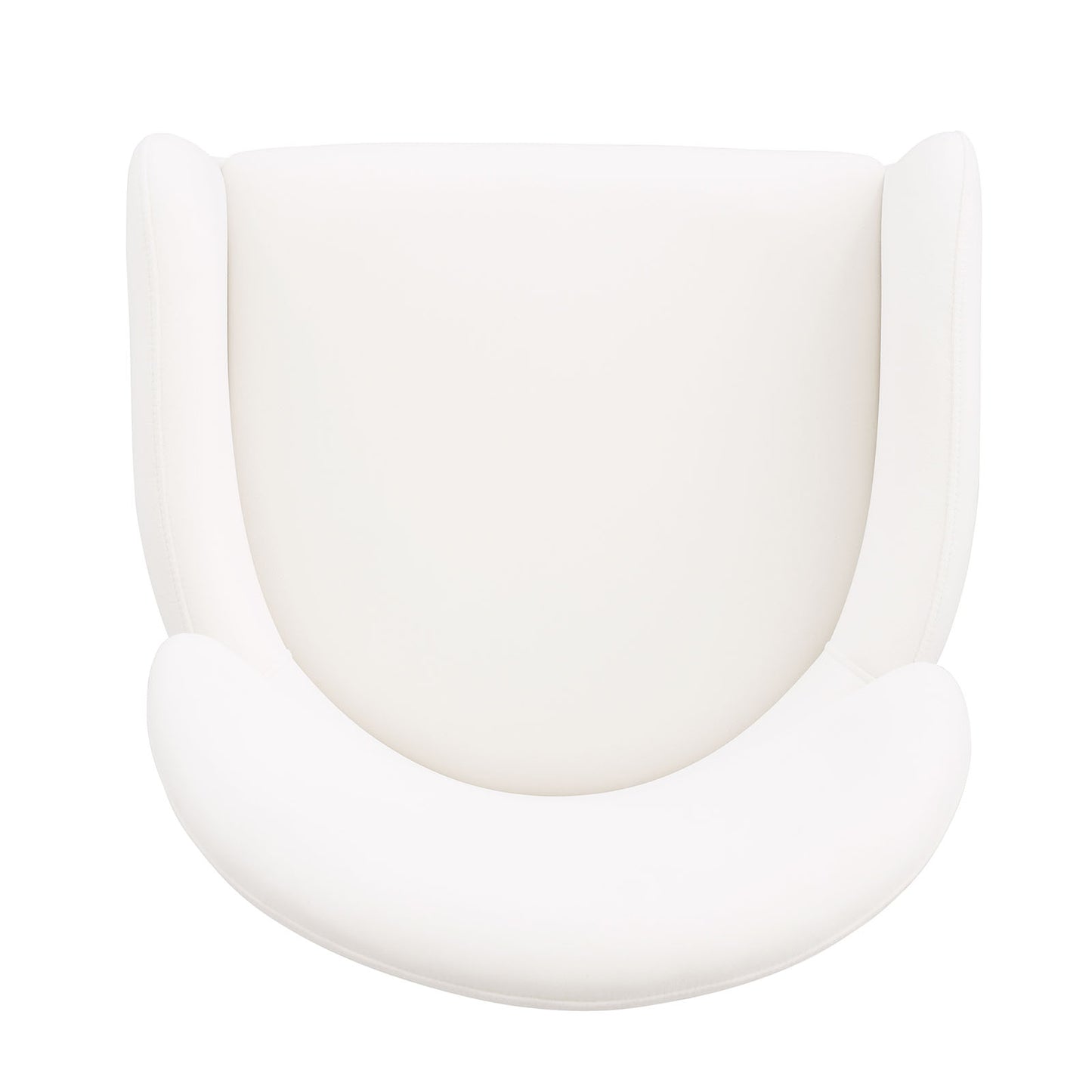 Contemporary Dining Chairs with Gold Stainless Steel Finish