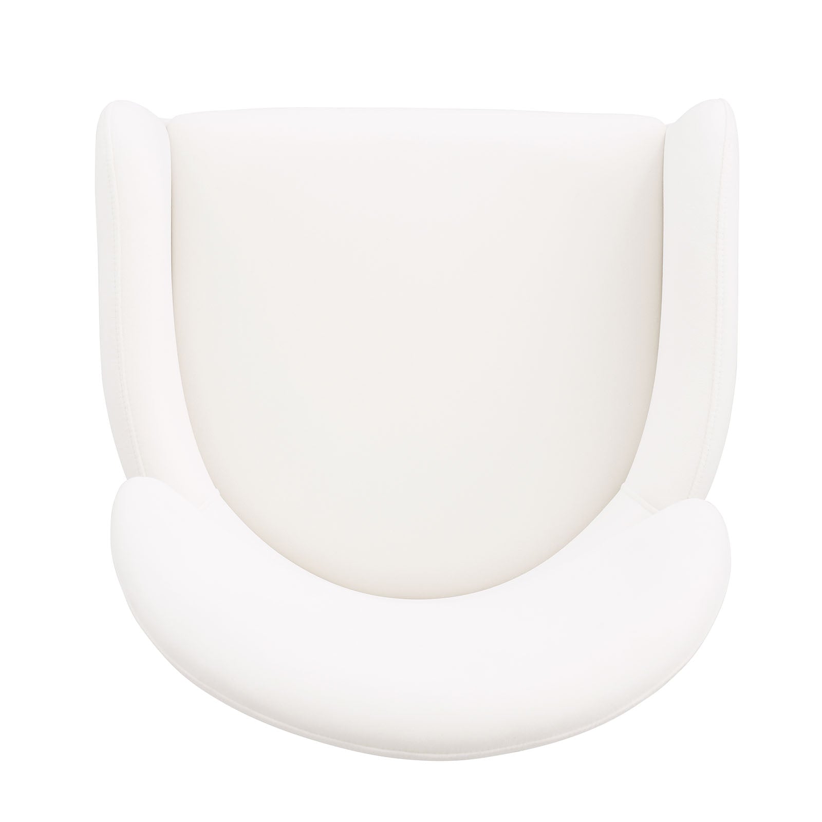 Contemporary Dining Chairs with Gold Stainless Steel Finish