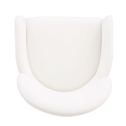 Contemporary Dining Chairs with Gold Stainless Steel Finish