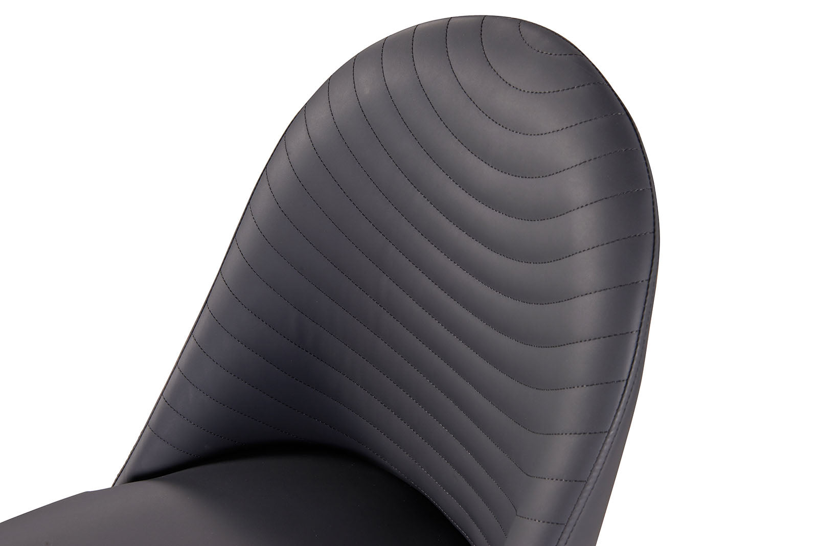 Black Contemporary Side Chair - 2 Piece Dining Set
