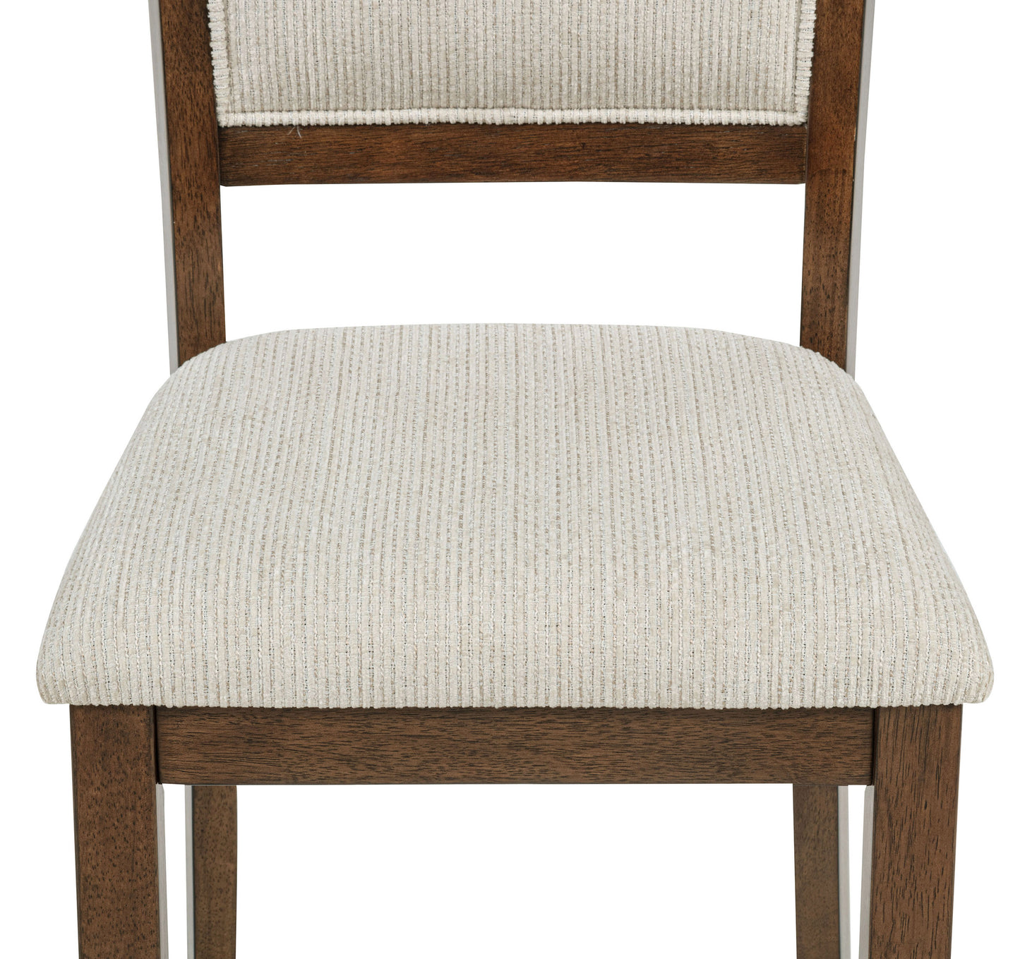 4 Piece Brown Wood Dining Table Set with Chairs