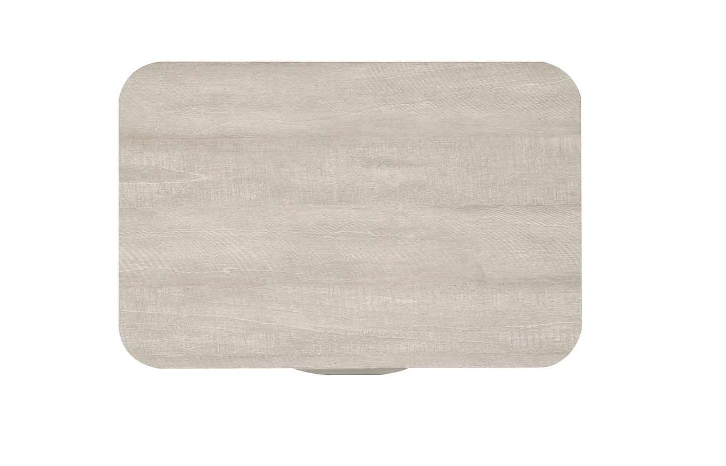 Grey Mix 2 Drawer Nightstand Contemporary Style for Bedroom