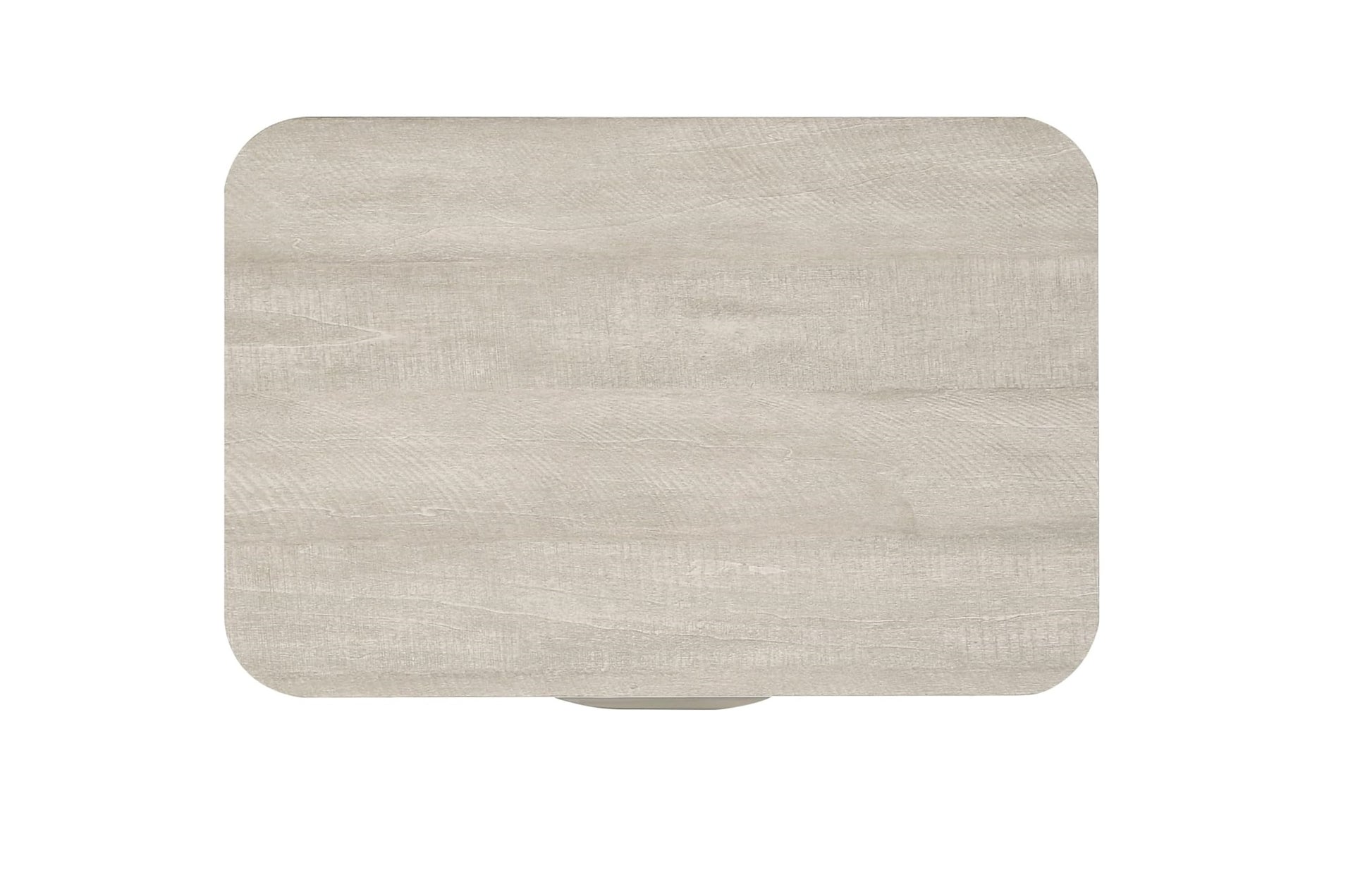 Grey Mix 2 Drawer Nightstand Contemporary Style for Bedroom