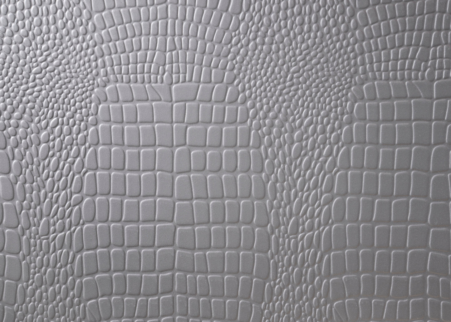Queen Panel Bed - Beige, Silver Faux Leather for Bedroom