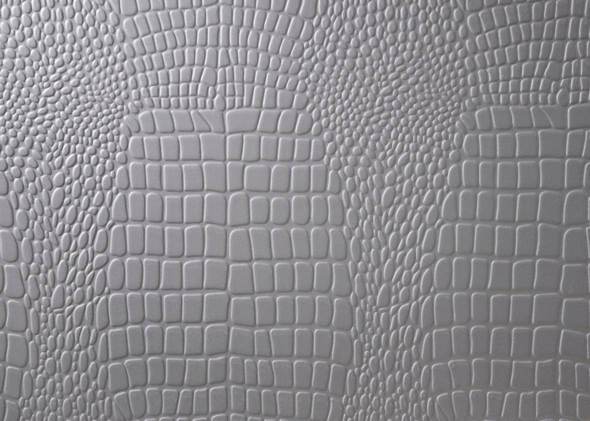 Queen Panel Bed - Beige, Silver Faux Leather for Bedroom