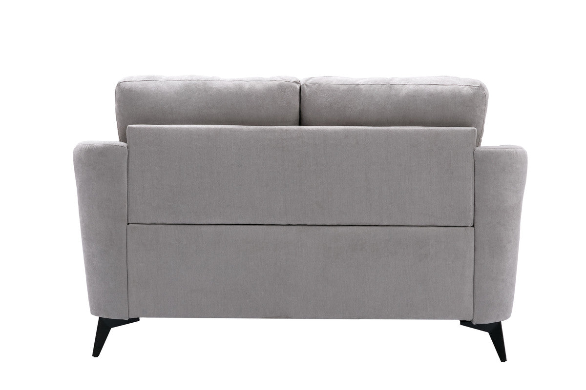 Light Gray 5 Seat Sofa Loveseat Set for Living Room