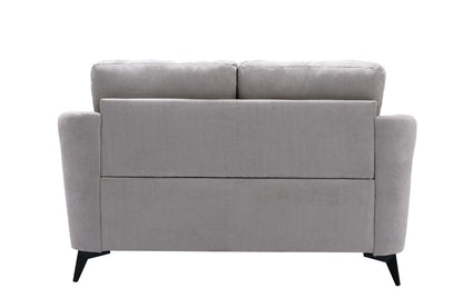 Light Gray 5 Seat Sofa Loveseat Set for Living Room