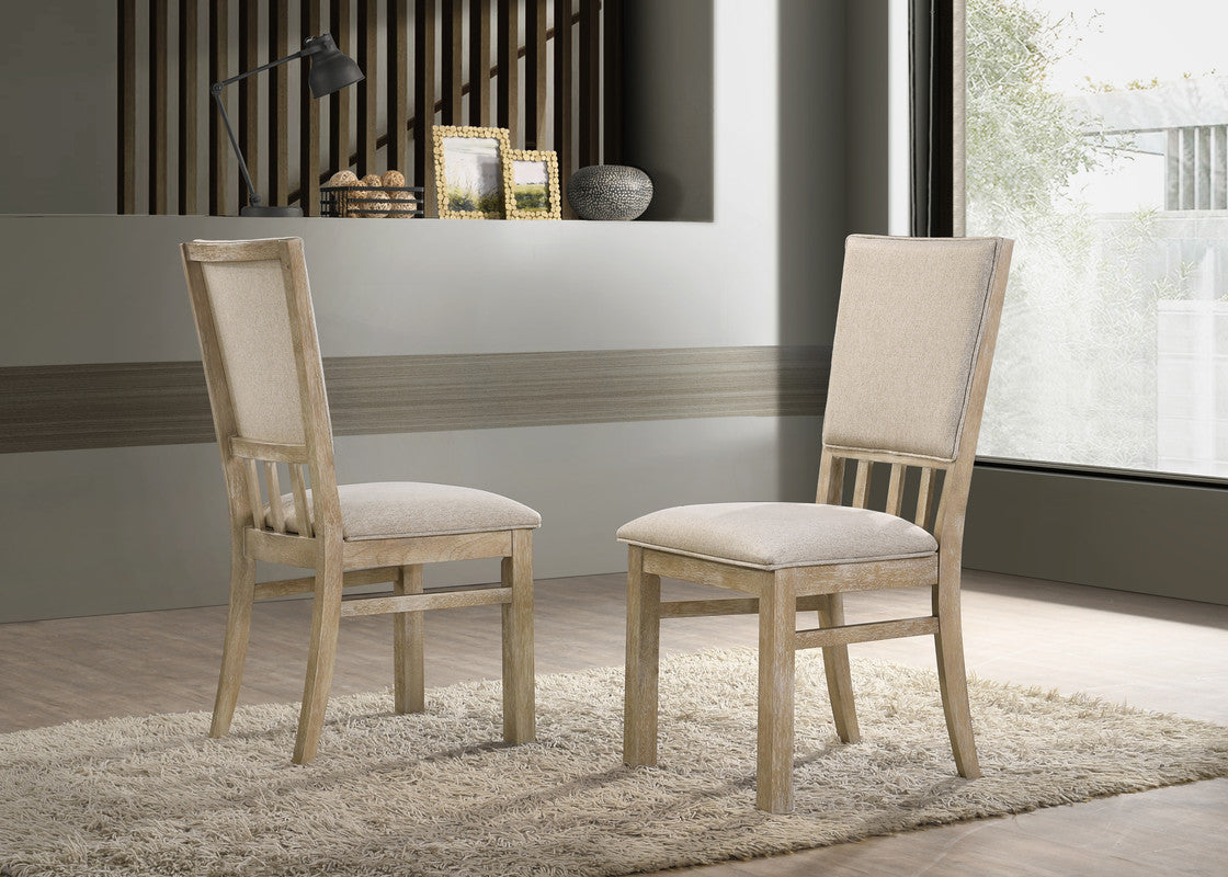 Walnut Round Dining Table Set with Chairs | Solid Wood & MDF