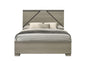 Joanna Weathered Gray Queen Bed w/LED