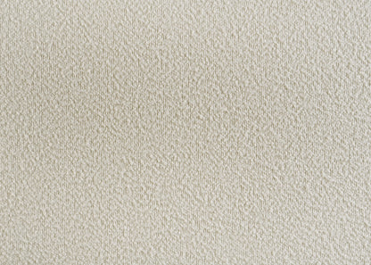 Tarian Queen Bed - White Boucle & Pearl White Storage
