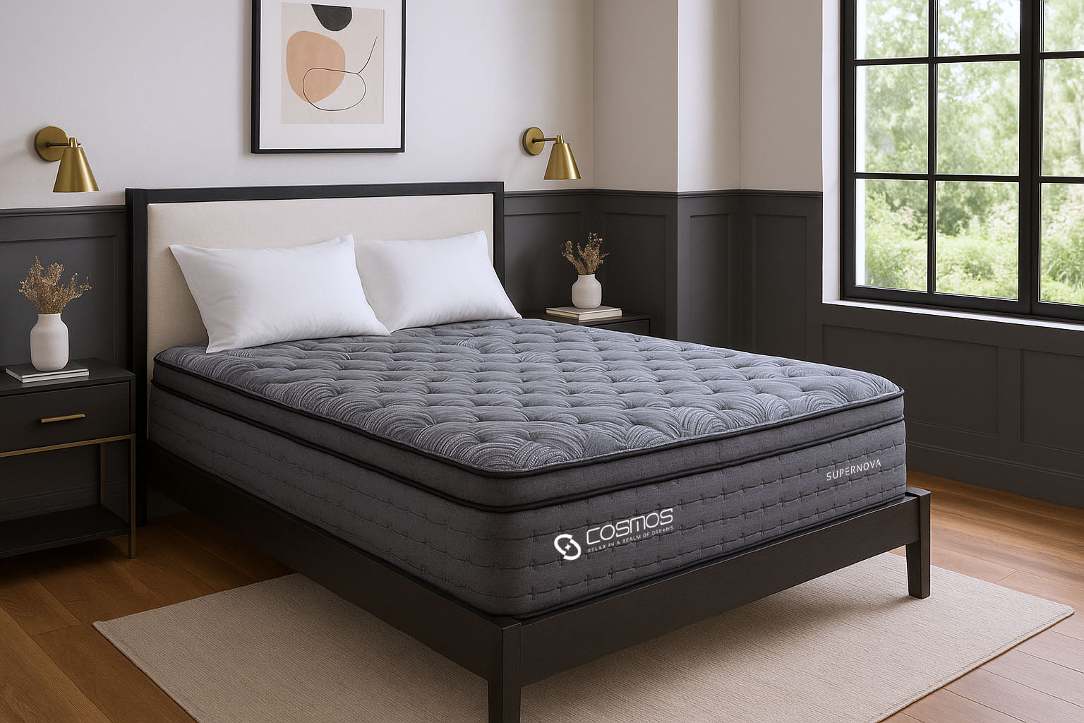 SUPERNOVA-  14" KING SIZE HYRBID MATTRESS IN A BOX