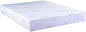 Herbal Fusion Collection, Green Tea-infused Polyester Memory Foam Mattress,King Size,White.