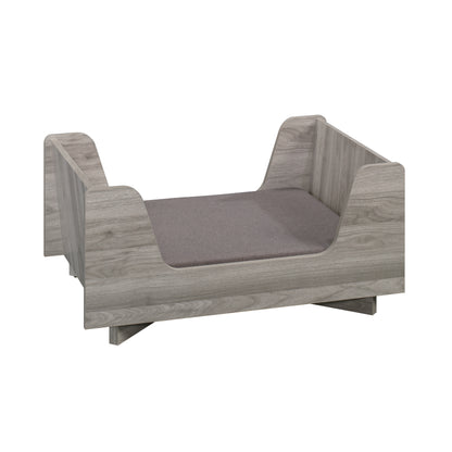 Milo Dog Bed, Gray finish
